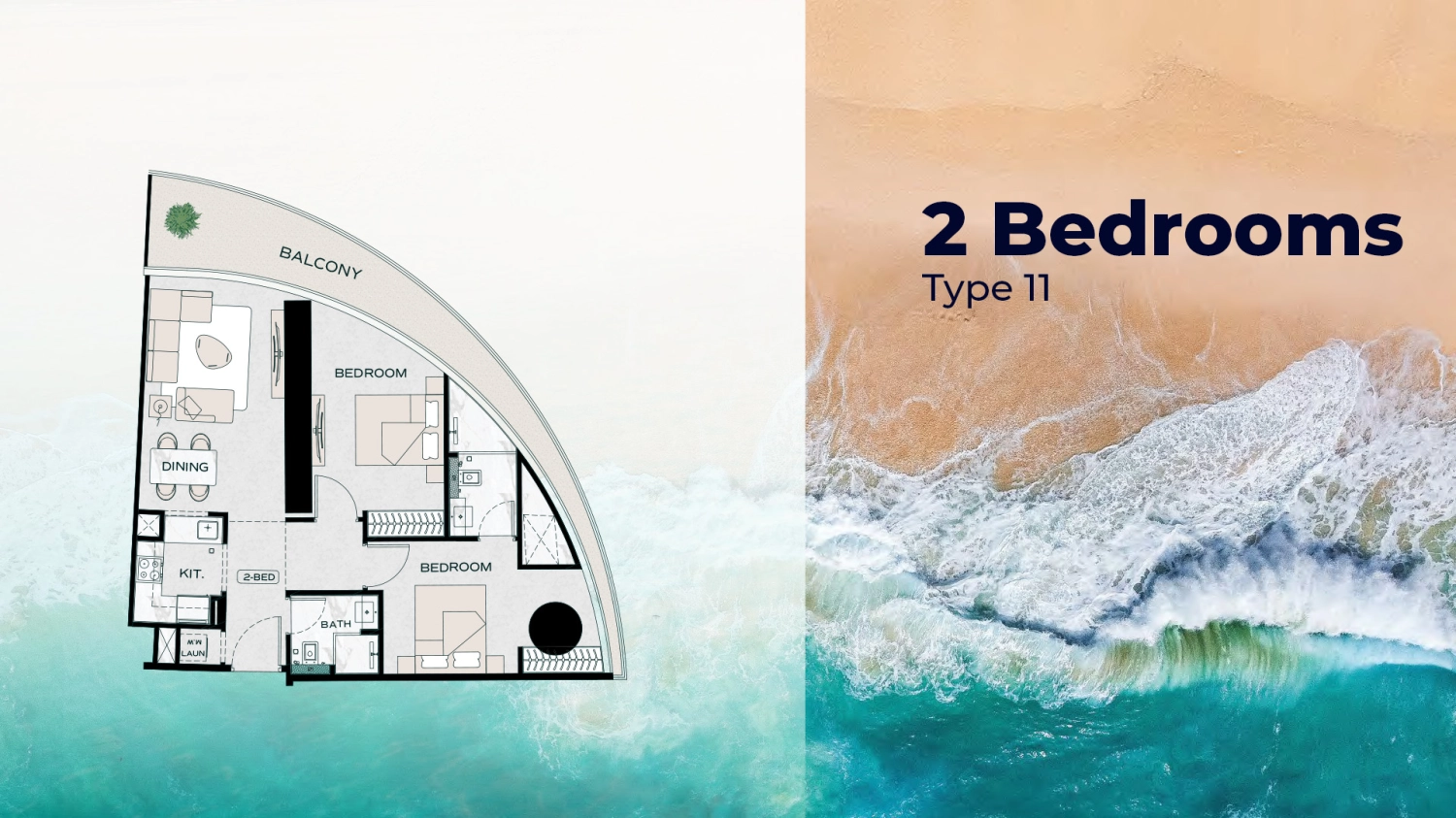 2 BR - Type B